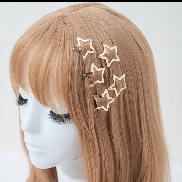 Rave Festival 5 piece 
Star Print Fuzzy Cuff Mesh Top
Size small - Picture 16 of 16